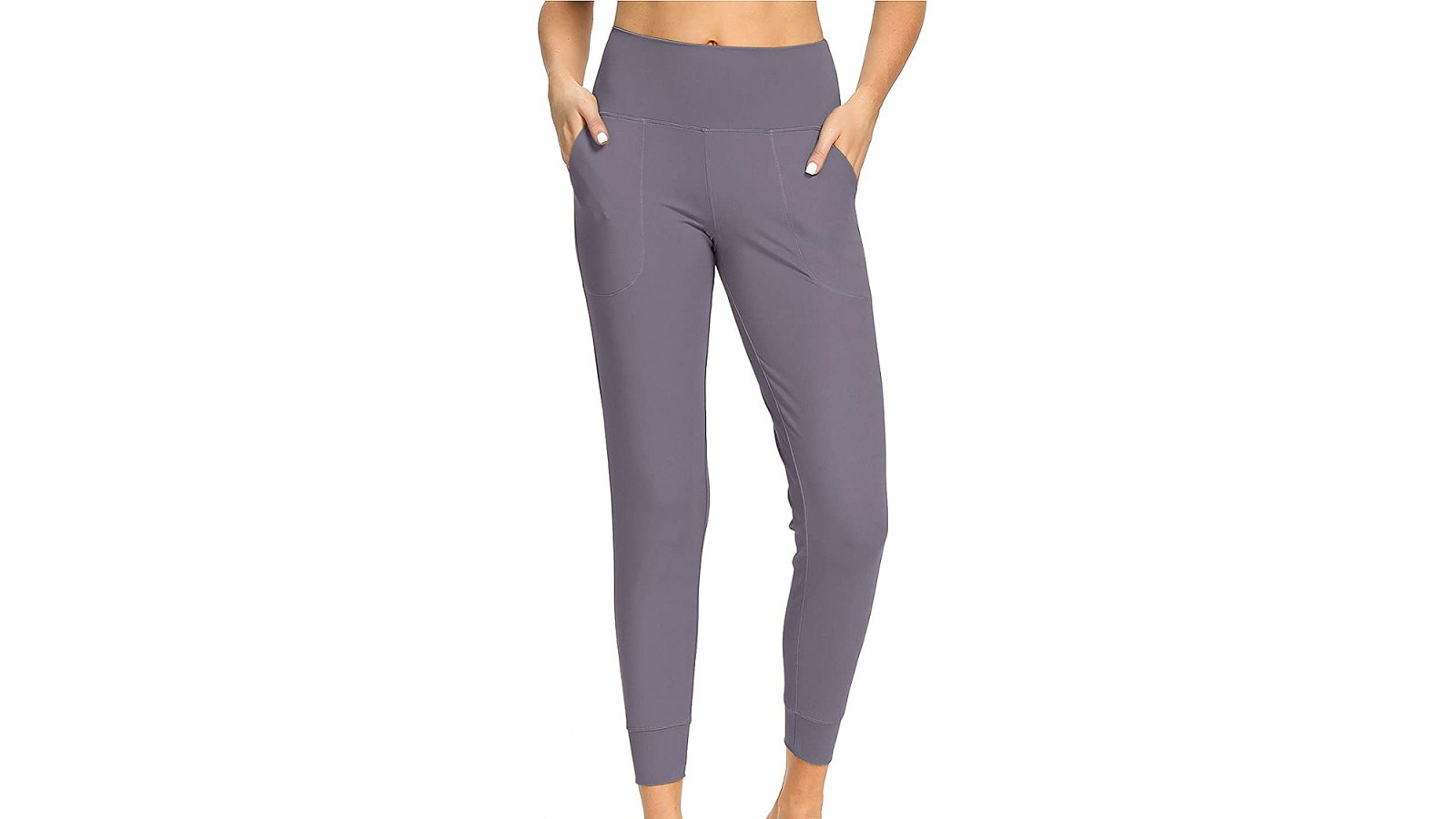 Mesily Women's Athletic High Waist Sweatpant Yoga Pant with Pockets