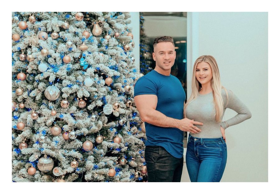 Mike The Situation Sorrentino and Wife Lauren Announce Having a Boy Gender Reveal Instagram