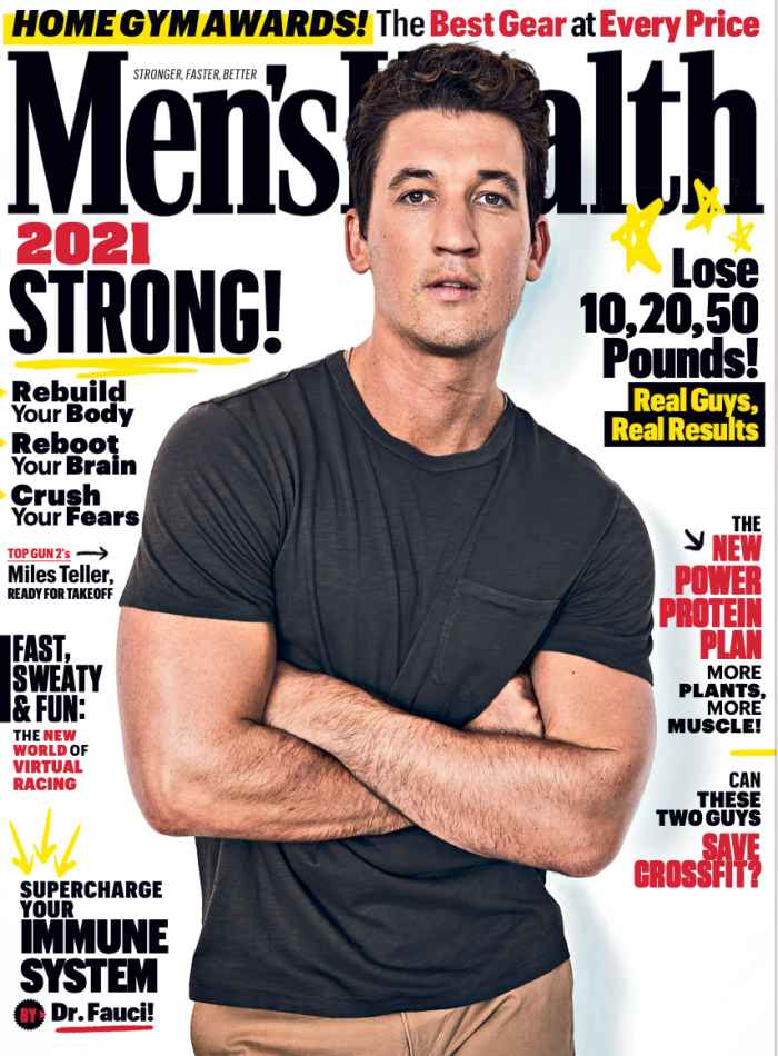 Miles Teller's Life is A Lot Less Stressful Since Marrying Keleigh Sperry Men's Health Cover