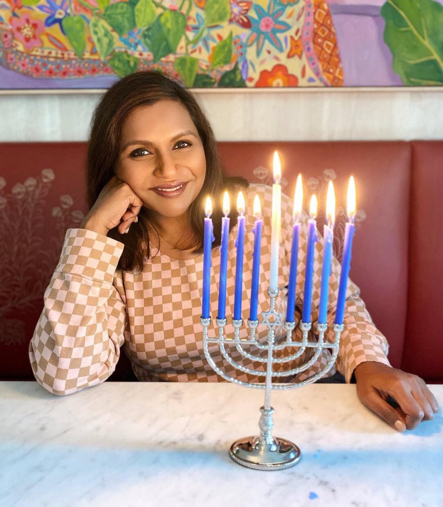 Mindy Kaling Stars Celebrate Hanukkah 2020