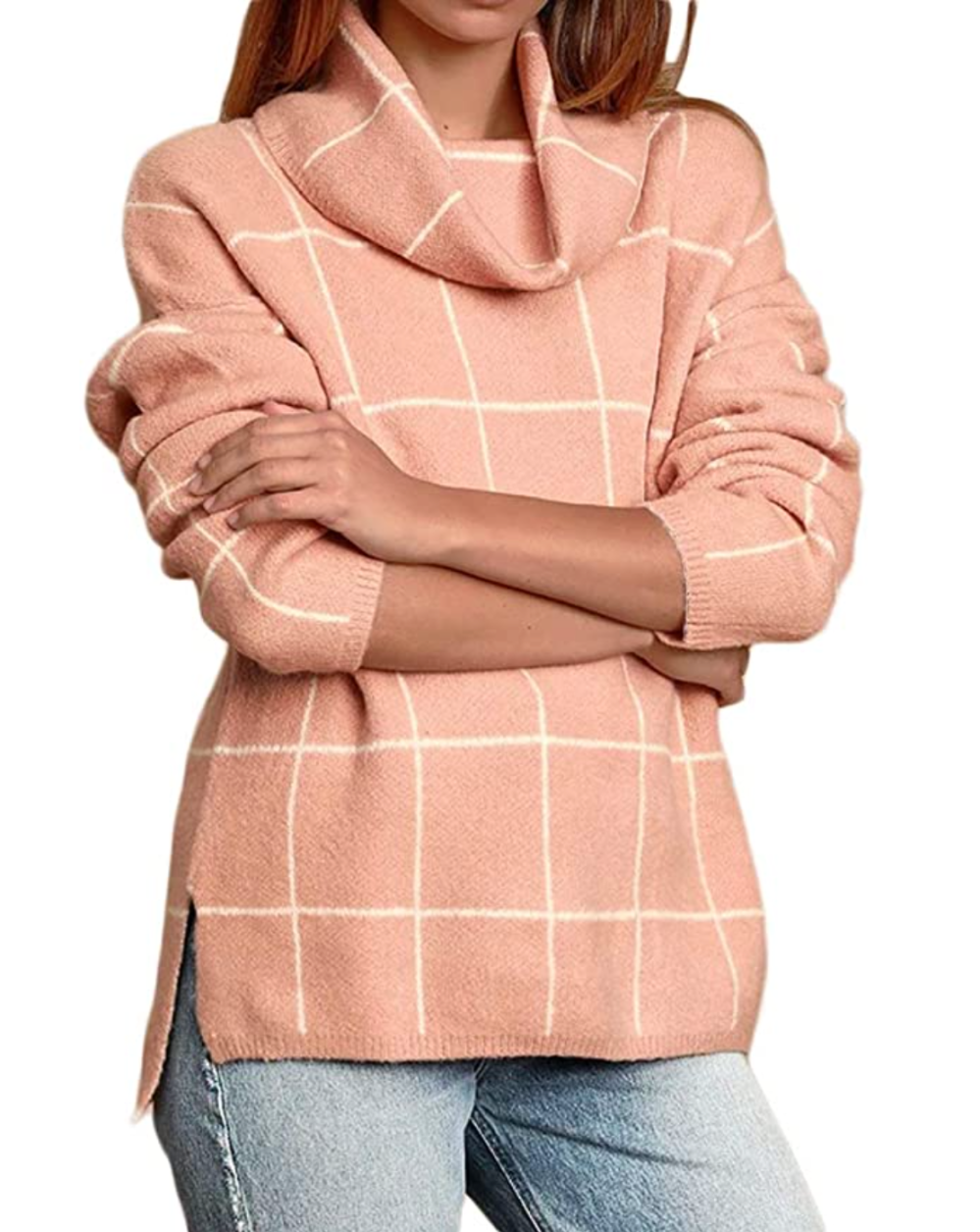 Naggoo Women's Turtleneck Knitted Sweater