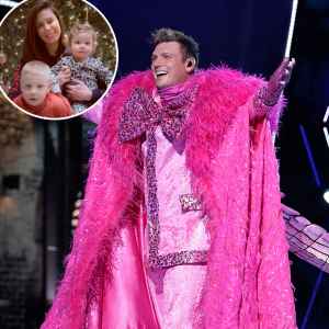 Nick Carter Son Odin Adorably Congratulates Him After Masked Singer Win
