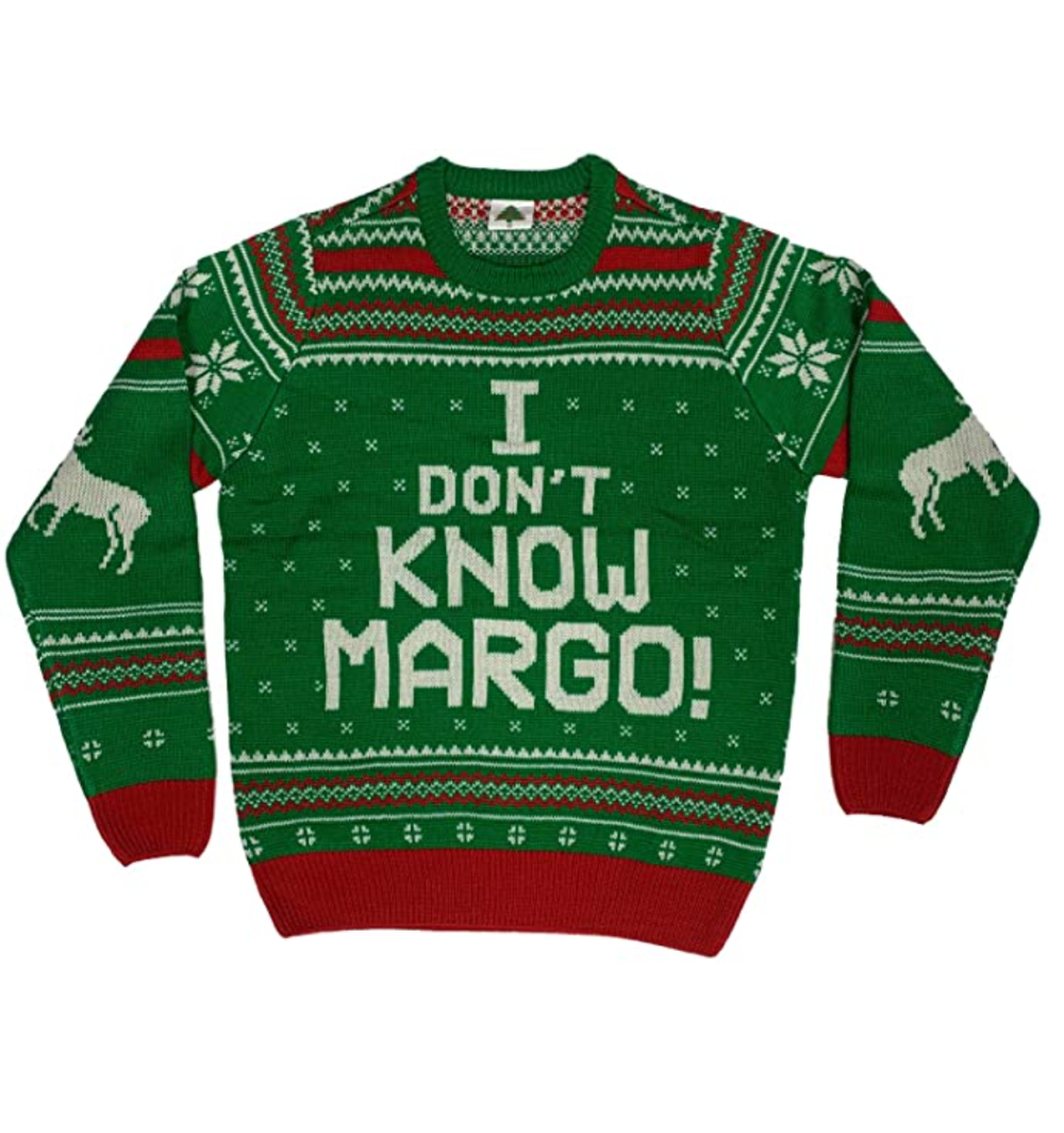 Oh My Sweater I Don't Know Margo Ugly Christmas Sweater