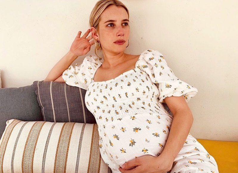 Pregnant Emma Roberts Baby Bump