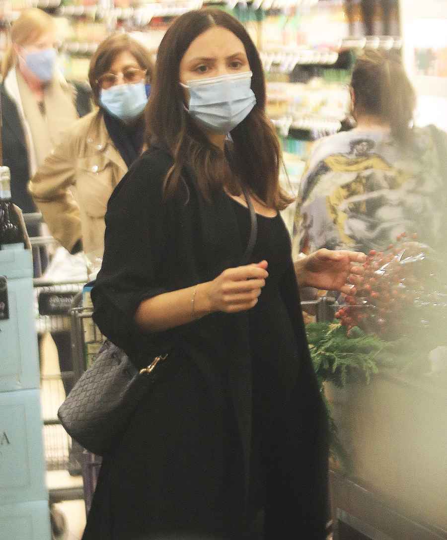 Pregnant Katherine McPhee Covers Baby Bump While Grocery Shopping