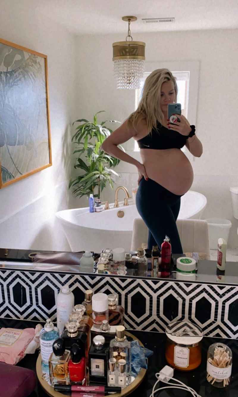 DWTS' Pregnant Witney Carson: ‘Working Out at 34 Weeks Is Hard'