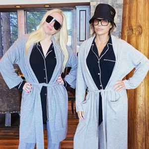 'Real Housewives' Stars Lisa Rinna and Erika Jayne Twin in Super Chic PJs