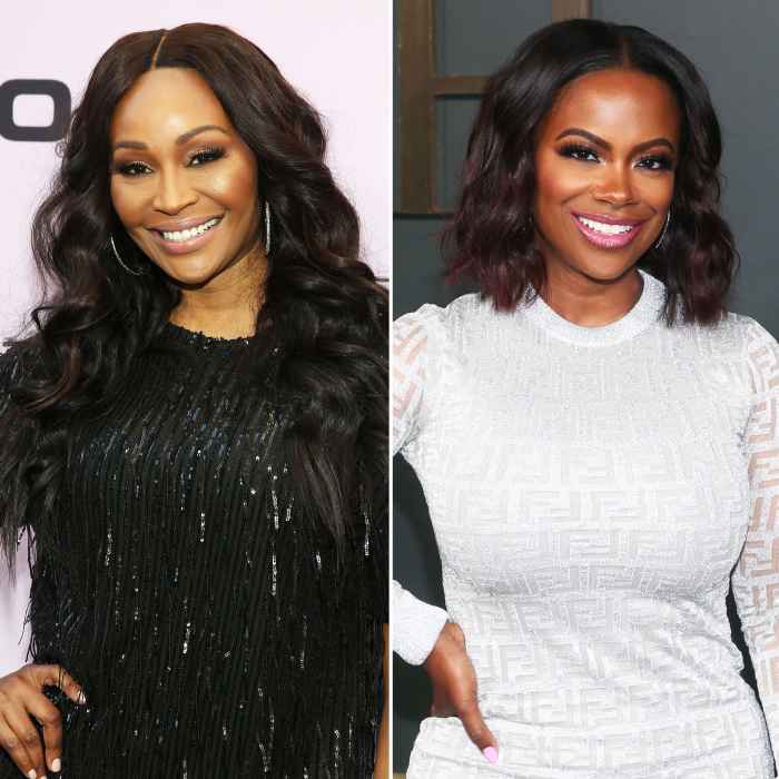 Real Housewives Of Atlanta Cynthia Bailey and Kandi Burruss Tease Bachelorette Party and Stripper Drama