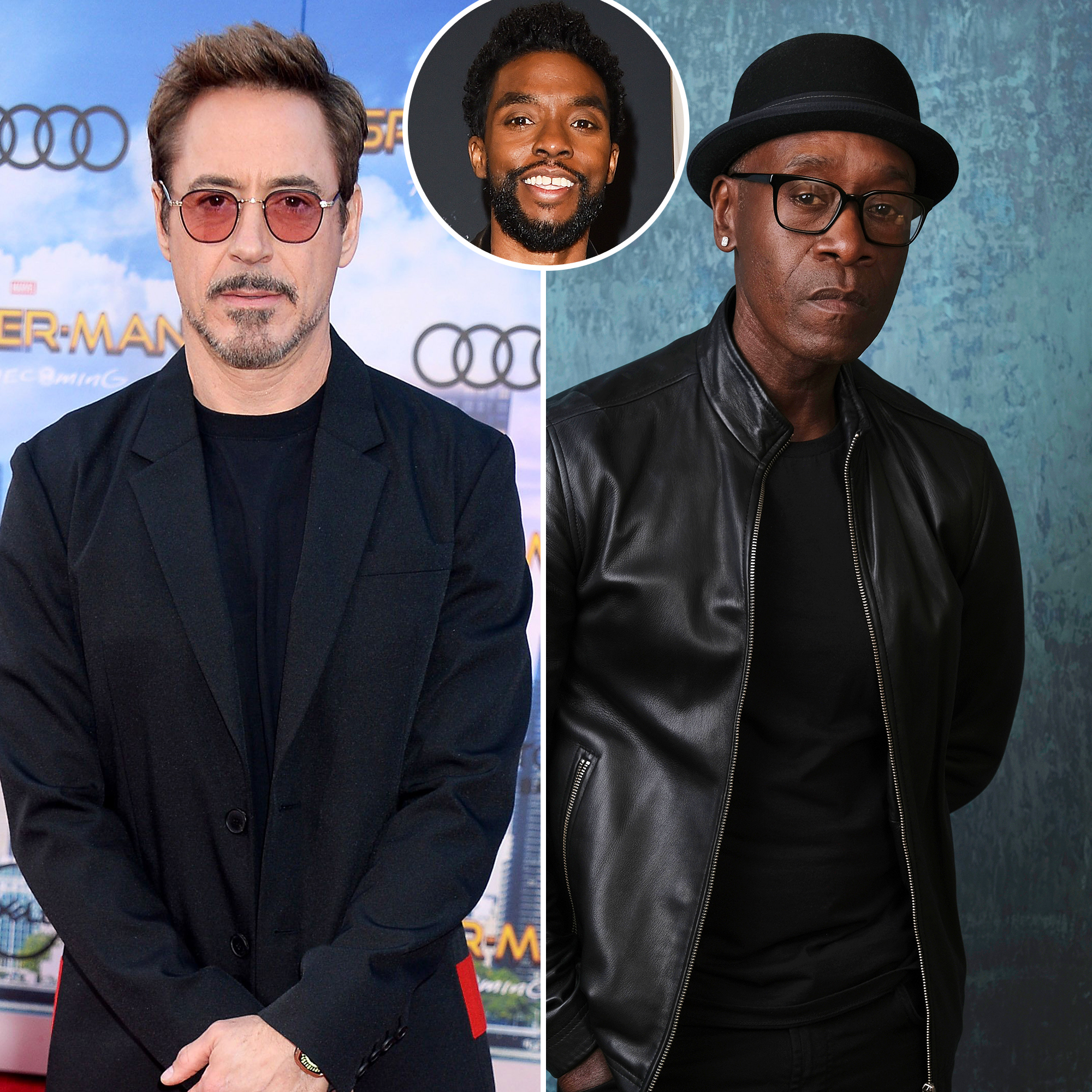 Robert Downey Jr. and Don Cheadle Honor Chadwick Boseman at MTV Movie TV Awards 2020 p