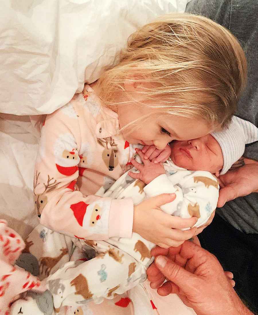 Robin Thicke Daughter Celebrity Kids Rock Festive Pajamas