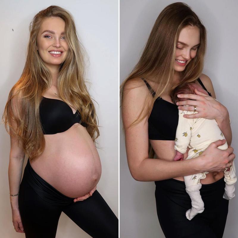 Romee Strijd Postpartum Bodies Transformation Daughter Mint
