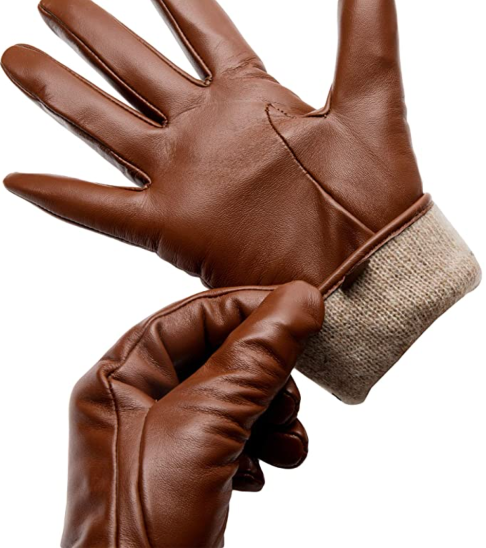 SG Fashion Tochuty Women's Leather Winter Gloves