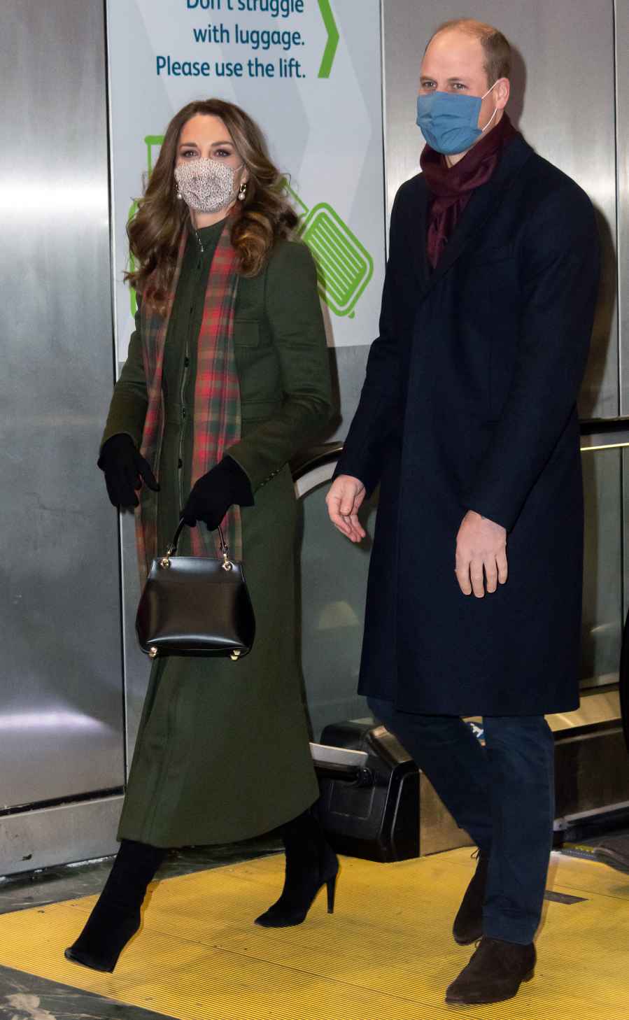 See Duchess Kate's Fabulous Winter Style During a 3-Day Train Tour of the UK