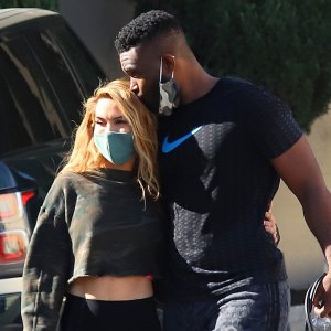 Selling Sunset’s Chrishell Stause and DWTS’ Keo Motsepe Show PDA After Hitting the Gym Together