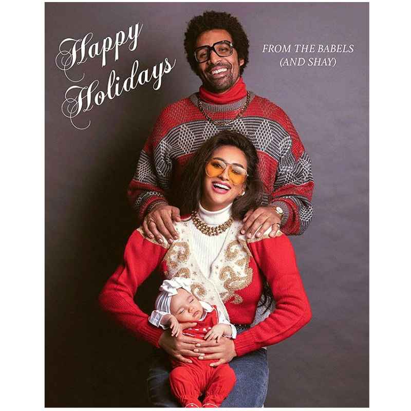 Shay Mitchell Best Celebrity Holiday Cards Through the Years