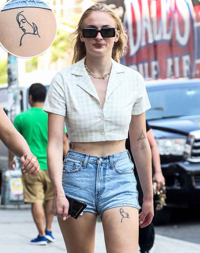 Sophie Turner's Tattoos and Their Meanings
