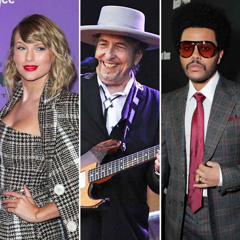 Taylor Swift Bob Dylan and The Weeknd Best Albums of 2020