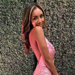 Tayshia Adams Stuns in a Gown Previously Worn by Mariah Carey and More Stars
