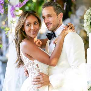 Tayshia Adams and Zac Clark Give an Update on His Relationship With Her Dad