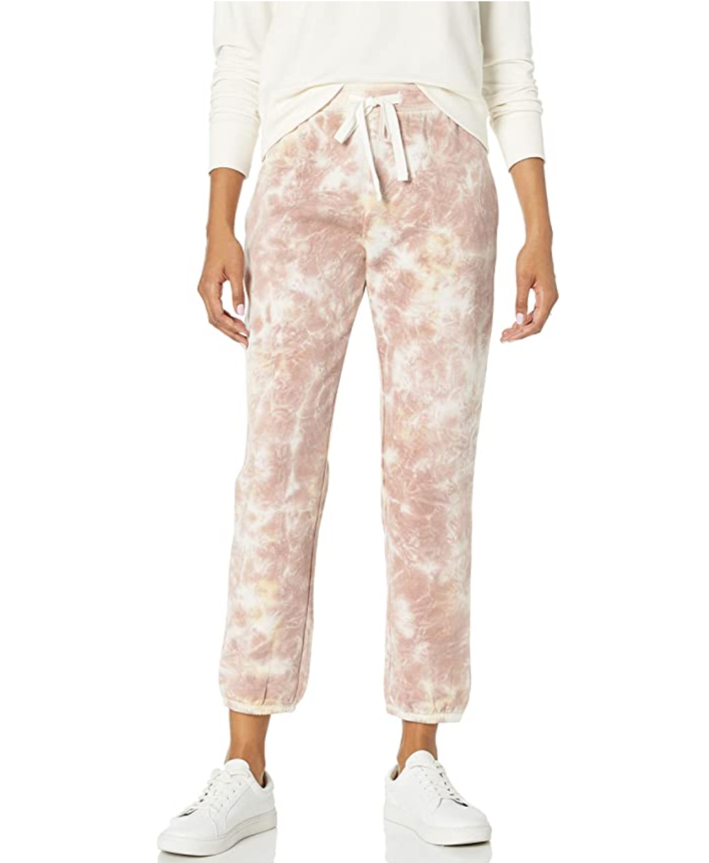 The Drop Women's Dina Fleece Elastic Hem Sweatpant