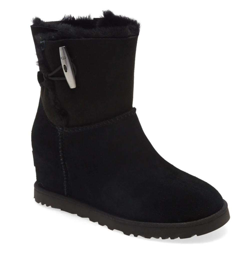 UGG® Classic Femme Toggle Wedge Boot