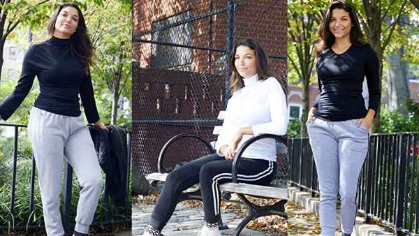 UNIQUE STYLES ASFOOR Fleece Joggers Sweatpants for Women