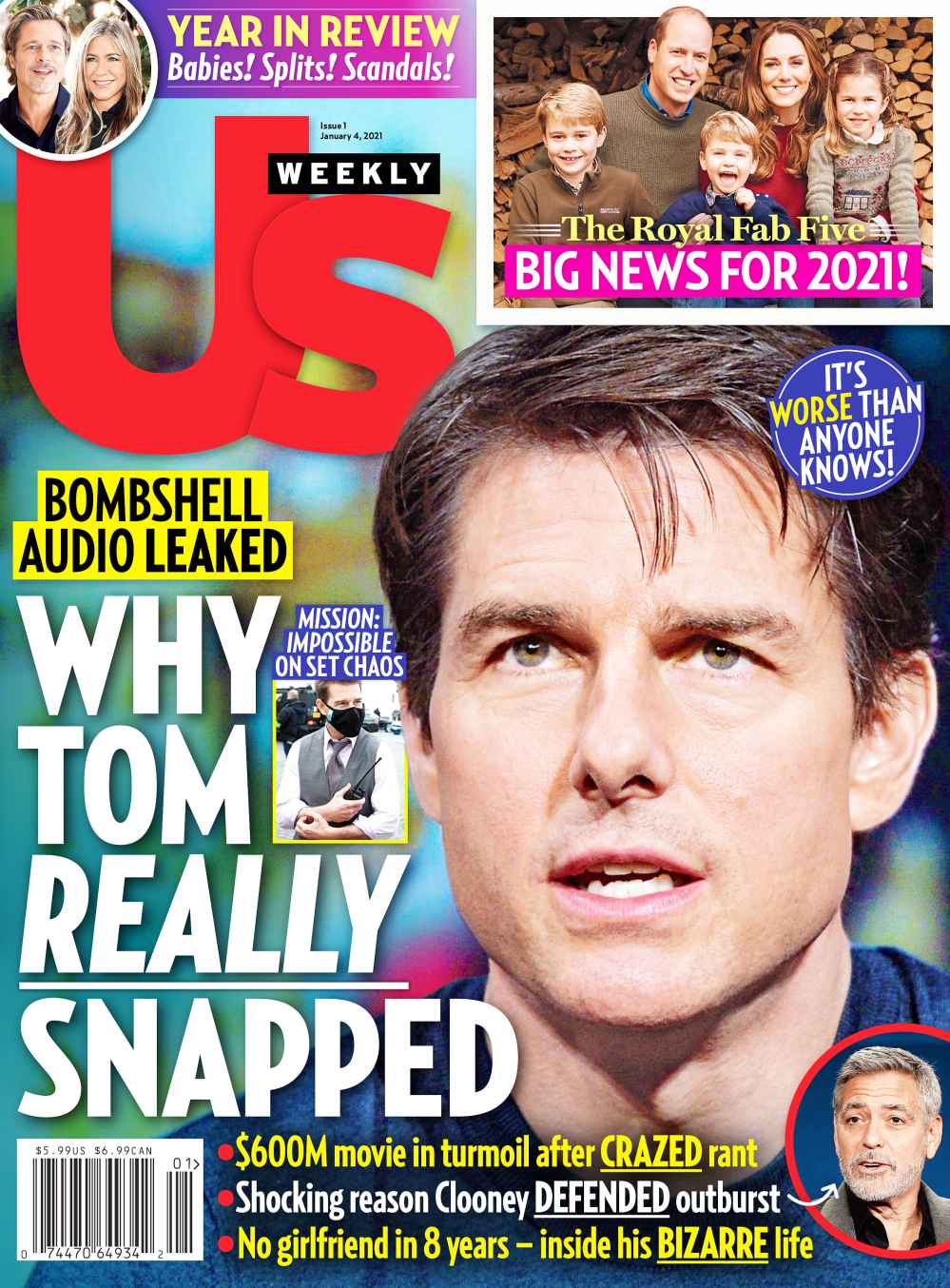 Us Weekly Issue 0121 Cover Tom Cruise Snaps