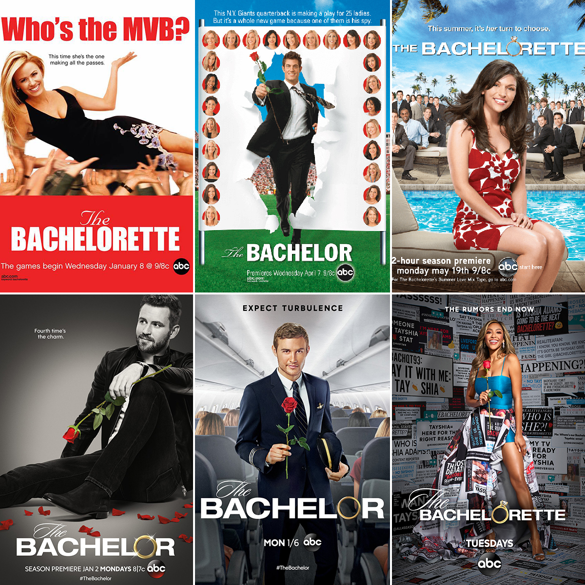Wildest Bachelor Posters Through the Years 1