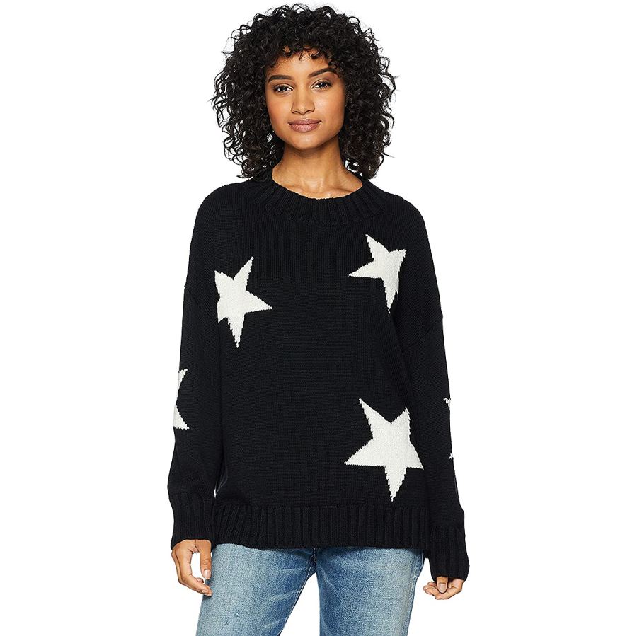 Cable Stitch Sweater Has a Simply Adorable Heart Print | Us Weekly