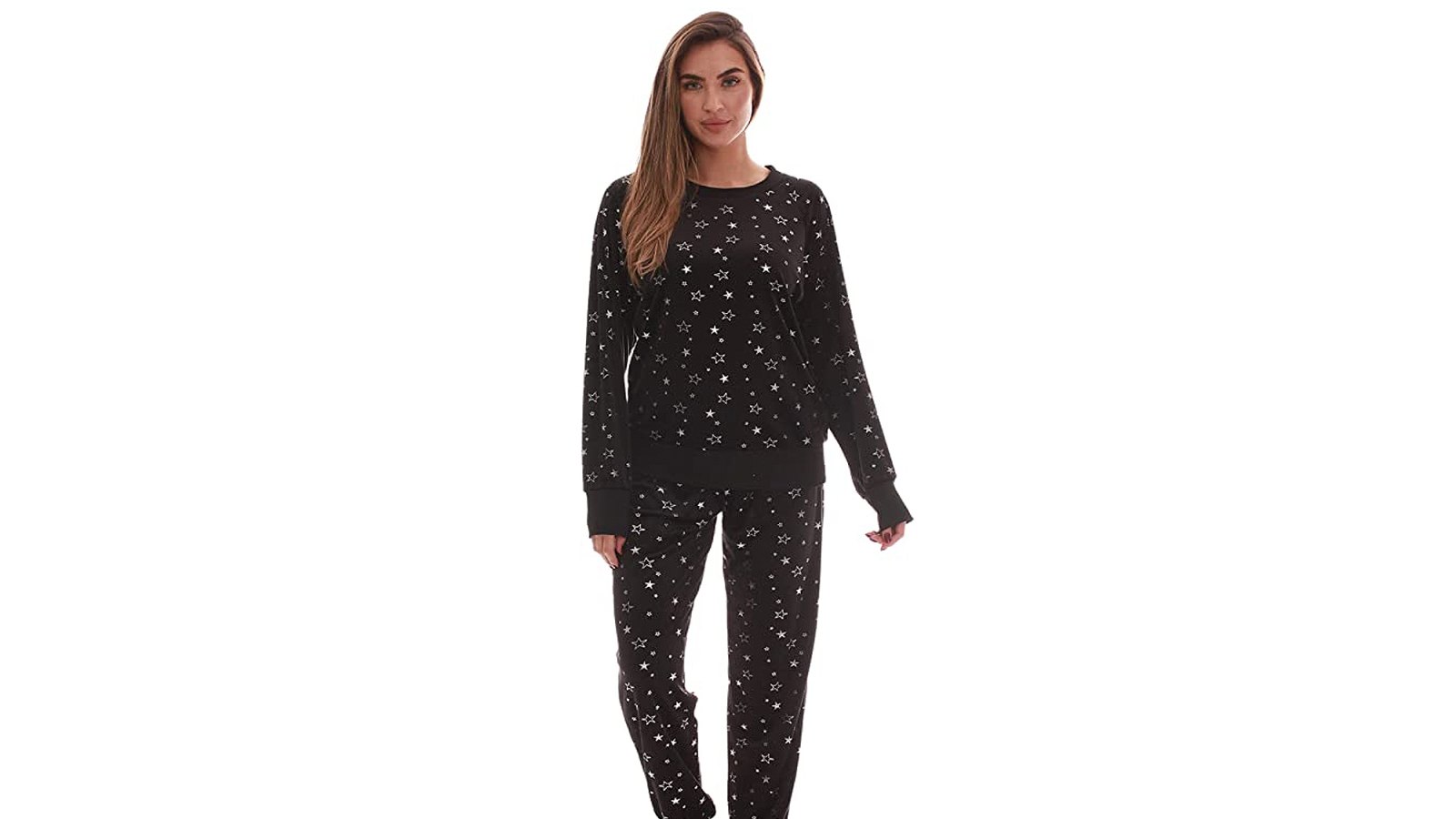 #followme Women’s Jogger Pajama Pants Set Ultra-Soft Velour PJs