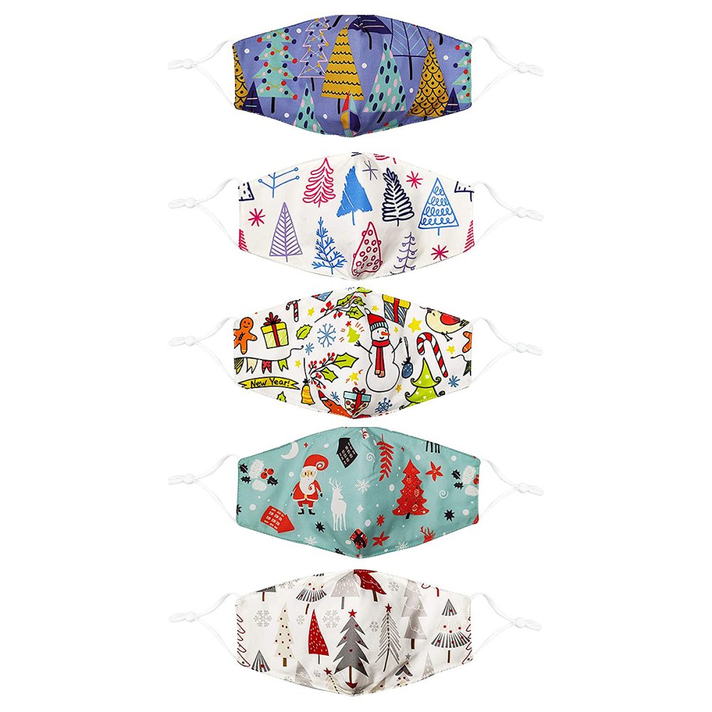 holiday-face-masks-5-pack-cartoon