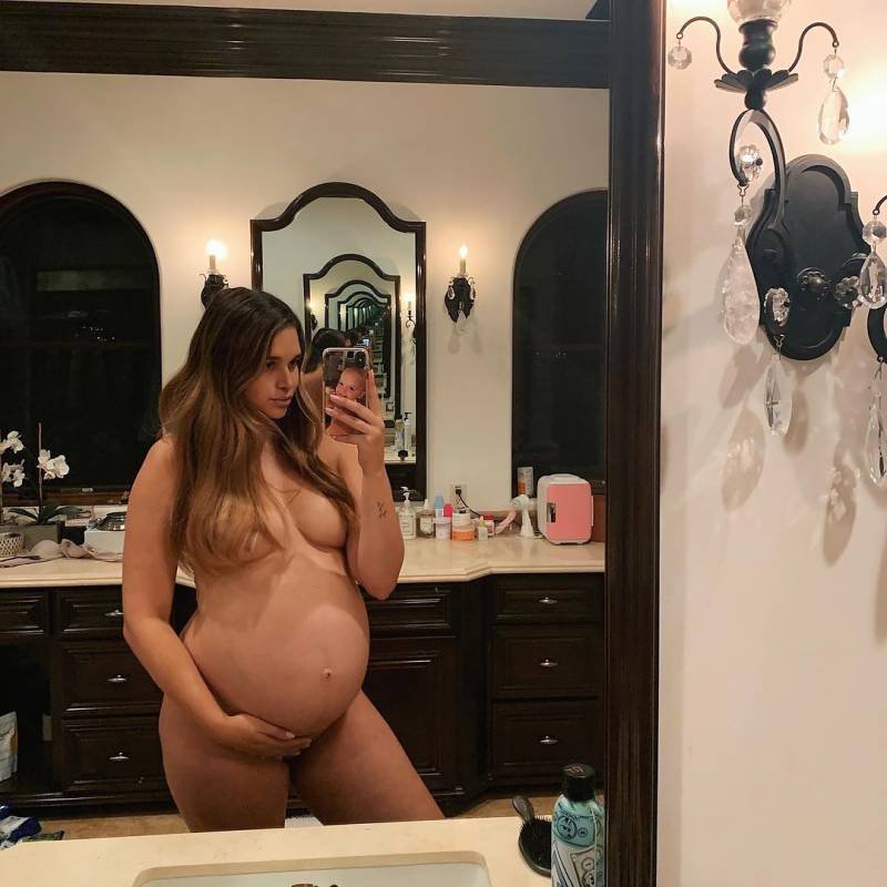 April Love Geary Celebrities Who Have Posed Nude While Pregnant
