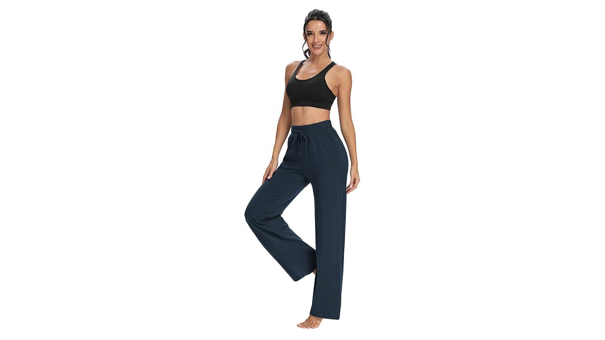 Sarin Mathews Yoga Wide Leg Lounge Pants