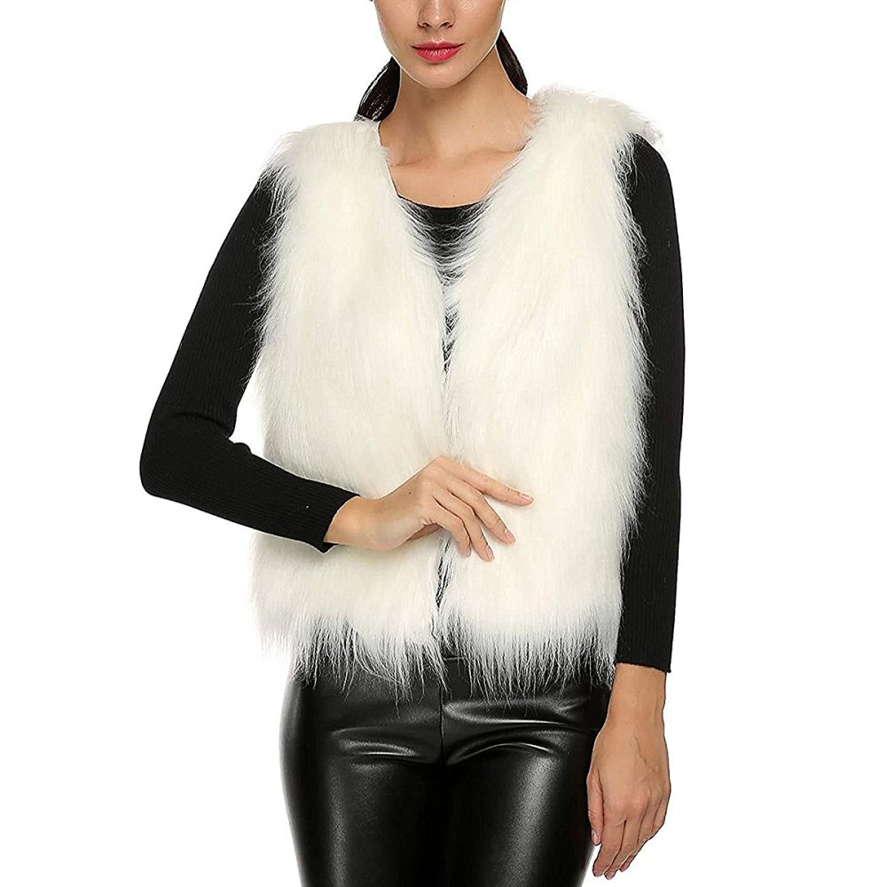 Tanming Short Faux Fur-Vest