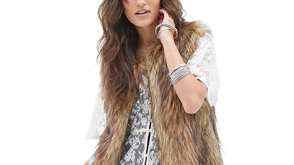 Tanming Short Faux Fur-Vest