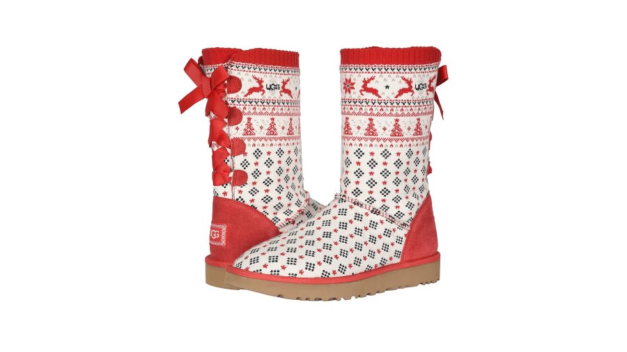 UGG Holiday Sweater Boots Are 50% Off and Selling Fast | Us Weekly