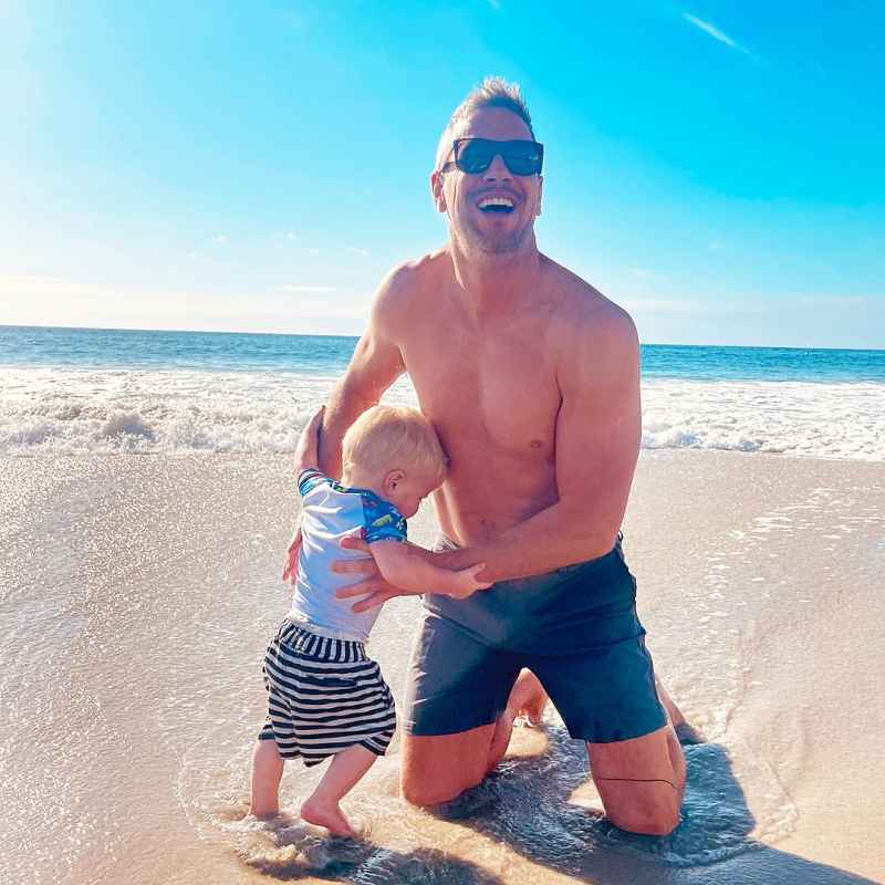 Ant Anstead Shows Off Beach Body With Son Amid Christina Anstead Divorce