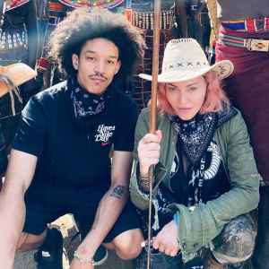 Madonna Enjoys a Special Trip to Kenya With Boyfriend Ahlamalik Williams and Kids