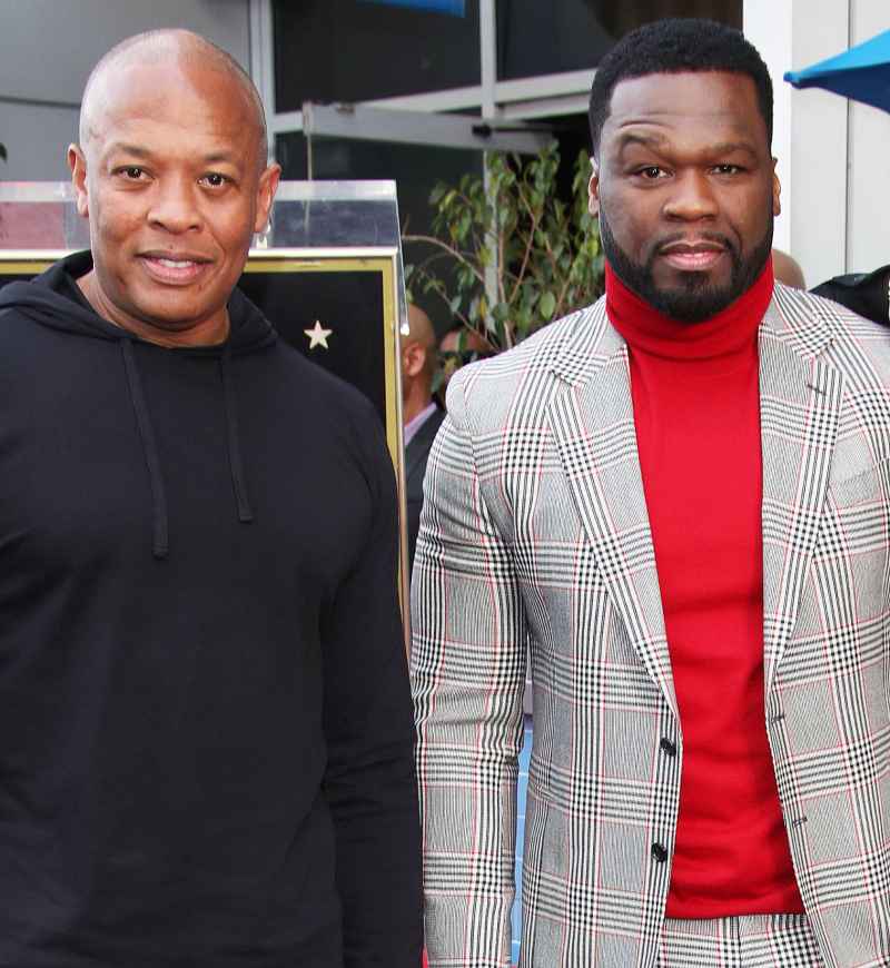50 Cent Dr Dre Gets Well-Wishes From Celebs Speaks Out After Brain Aneurysm