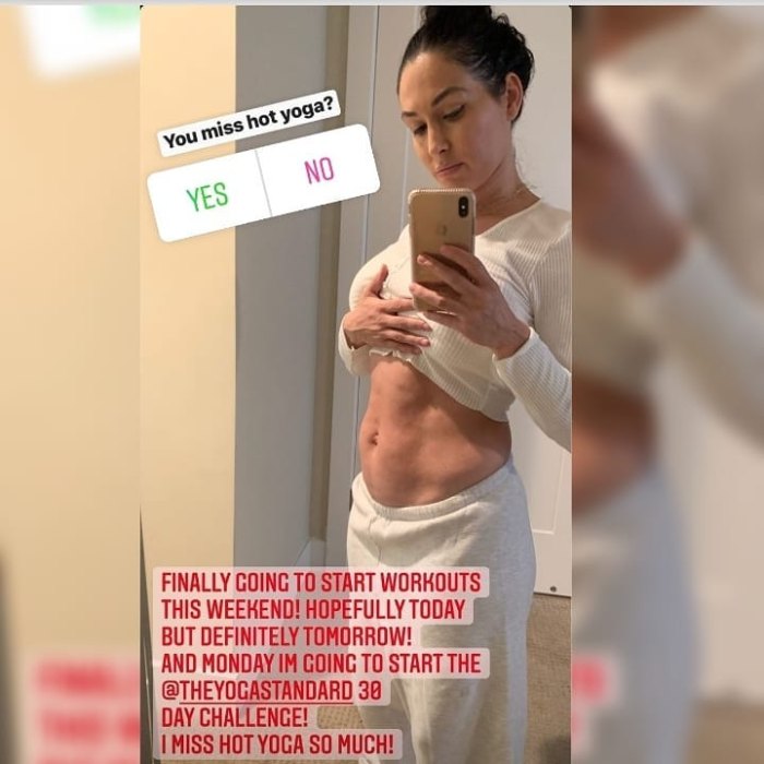Nikki Bella Reveals Her Post-Baby Body 5 Months After Giving Birth to Son Matteo: 'Getting There'