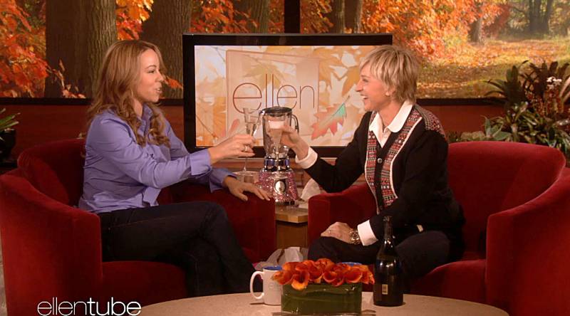 2-Ellen-DeGeneres Revealing-Mariah-Carey's-Pregnancy