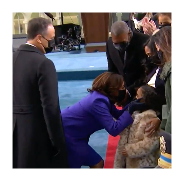 59th Presidential Inauguration Kamala Harris Sweetest Moments With Her Niece Meena Harris 2 Daughters