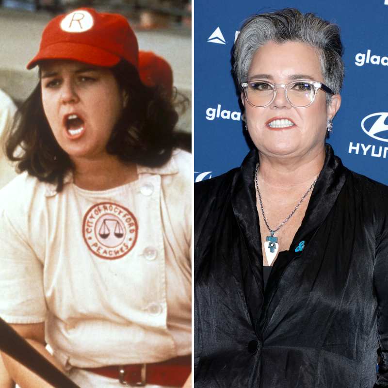 Rosie O'Donnell (Doris Murphy) A League Their Own Cast Where Are They Now