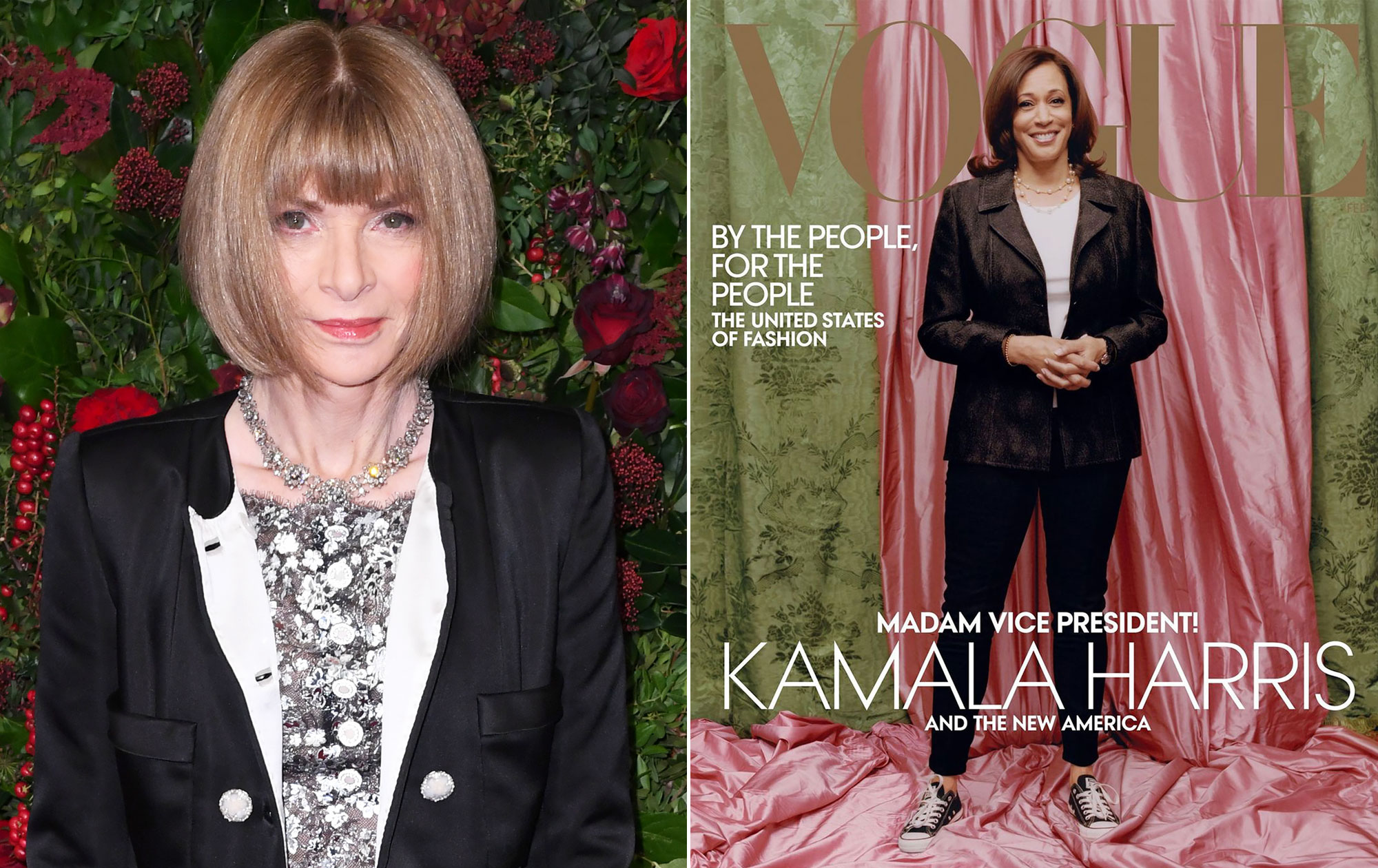 Anna Wintour Defends Controversial Kamala Harris Vogue Cover