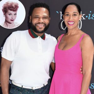 Anthony Anderson Calls Costar Tracee Ellis Ross a ‘Modern Day Lucille Ball’