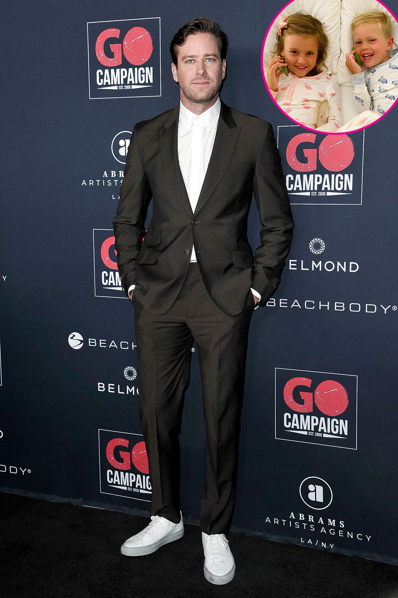 Armie Hammer Vows to Stop Posting Pics of His Kids