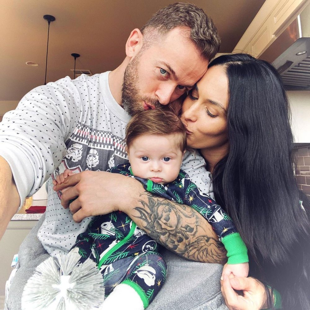 Artem Chigvintsev Nikki Bella Matteo Attachment Christmas