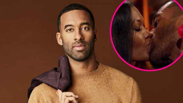 Bachelor’s Matt James Is Uncomfortable Watching His Eyes Open Kiss p
