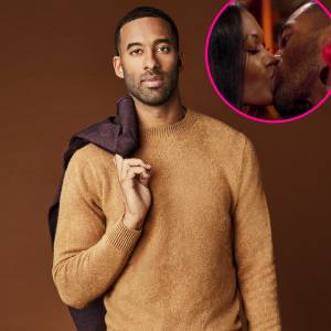 Bachelor’s Matt James Is Uncomfortable Watching His Eyes Open Kiss p