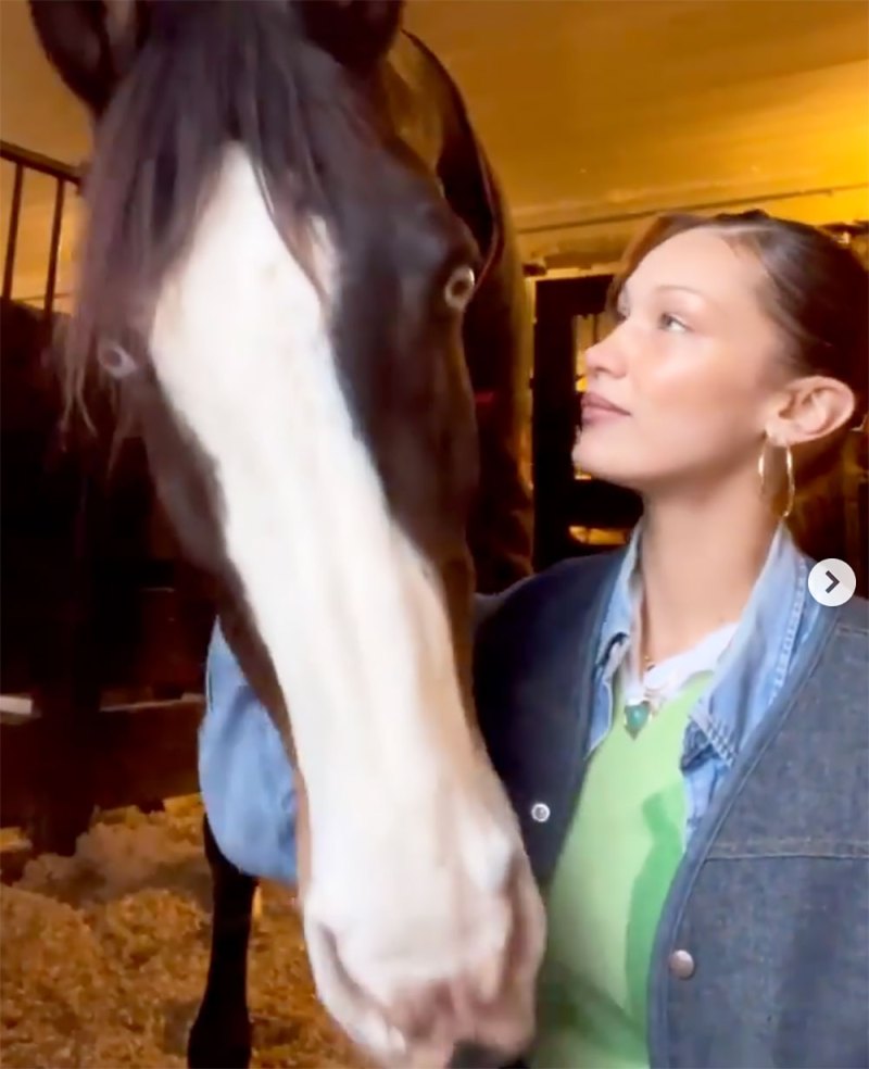 Bella Hadid Spent the Holidays in Super Cool Farm Looks